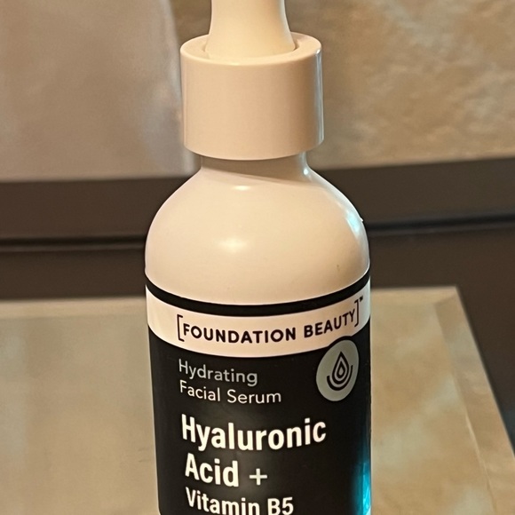 Foundation Beauty Hydrating Facial Serum Hyaluronic Acid & Vitamin B5 brand new - Picture 8 of 9